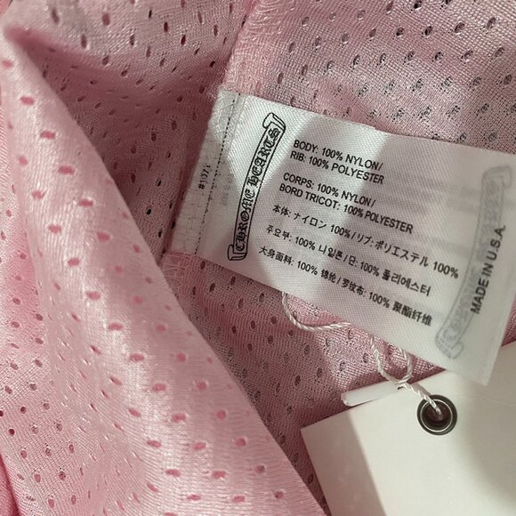 Pink Chrome Hearts Mesh Jersey - Picture 9 of 10